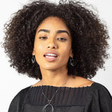 Grad Circle Hook Earrings by MPR Jewelry