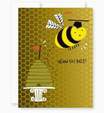 Graduation Bee Greeting Card from Great Arrow Cards