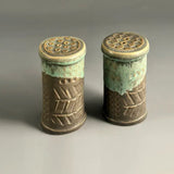 Salt and Pepper Set by Macone Clay