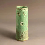 Short Round Bud Vase by Macone Clay