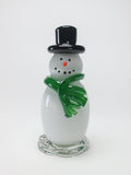 Glass Snowmen by Grateful Gathers Glass
