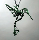 Tiny Hummingbird Ornament by Drawn Metal Studios