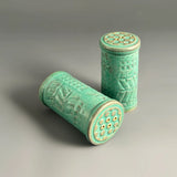 Salt and Pepper Set by Macone Clay