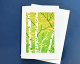 Green To Gold Card by Nan Onkka