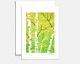 Green To Gold Card by Nan Onkka