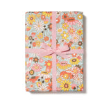 Groovy Bloom Wrapping Paper by Red Cap Cards