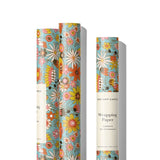 Groovy Bloom Wrapping Paper by Red Cap Cards