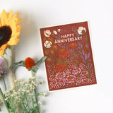 Happy Anniversary Card by Heartell Press
