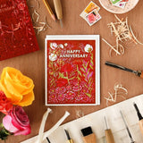 Happy Anniversary Card by Heartell Press