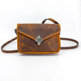 Hard Times Becca Leather Handbag by Oberon Design