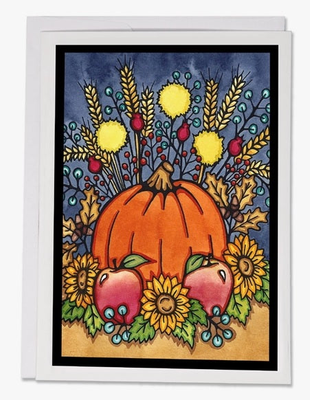 Harvest Greeting Card by Sarah Angst