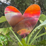Copper Heart Garden Stake by Annabelle Noel Designs