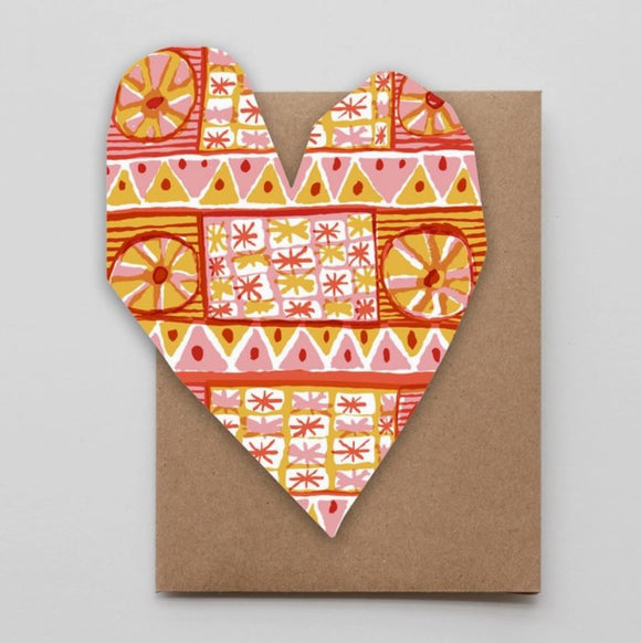 Heart Note Greeting Card from Hammerpress