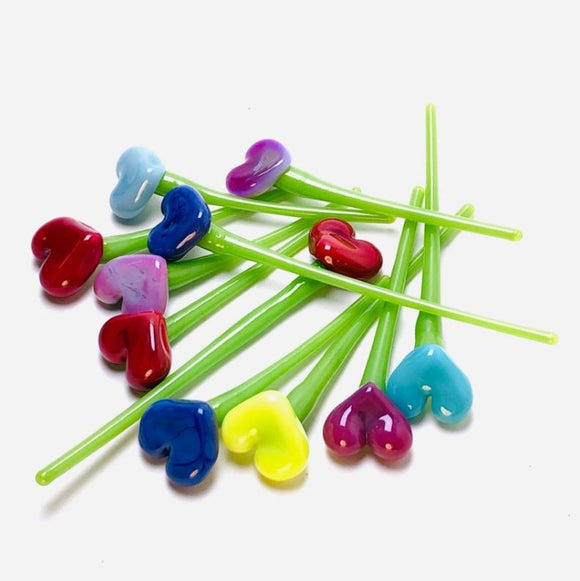 Alchemy Glass Heart by Krista Bermeo