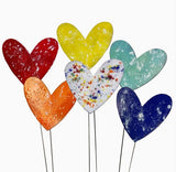 Medium Copper Enamel Heart by Annabelle Noel Designs