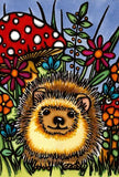 Hedgehog Postcard by Sarah Angst