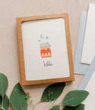 Hello Greeting Card by Sweet Julie Marie