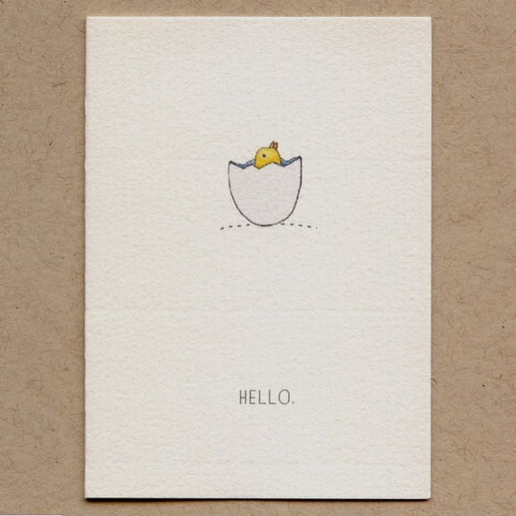 Hello Enclosure Card by Beth Mueller