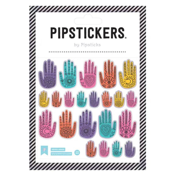 Henna Hands Stickers by Pipsticks