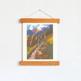 Hiking Together Print by Heartell Press