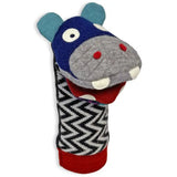 Wool Hippo Puppet by Cate & Levi