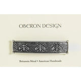 Honey Bee Hair Barrette by Oberon Design