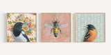 Honeybee (Pink) Reproduction by Emily Uchytil