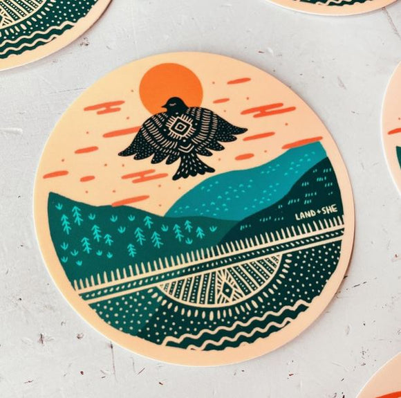 Sights on the Horizon Sticker by Land & She