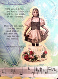 Horrid Girl Greeting Card by Lori Biwer-Stewart