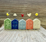 Tiny House With Bird by Tasha McKelvey