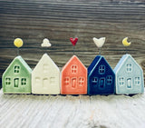 Tiny House With Bird by Tasha McKelvey