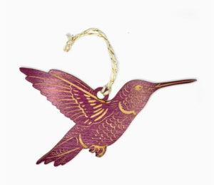 Hummingbird Ornament by Snowmade