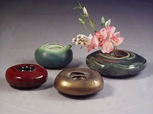 Ikebana Rock Vase - Small by Micheal Smith