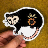 Possum Sticker by Angie Pickman