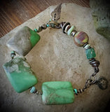 Variscite Bracelet by Karen Gilbert