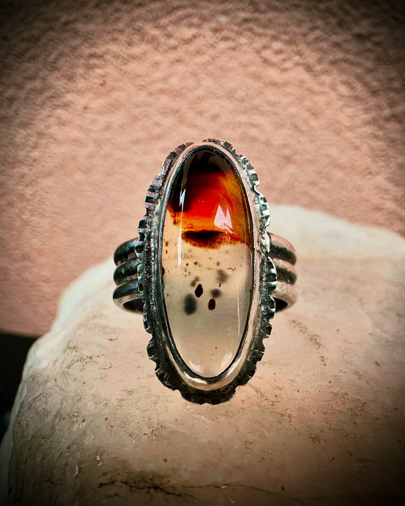 Montana Agate Ring by Karen Gilbert
