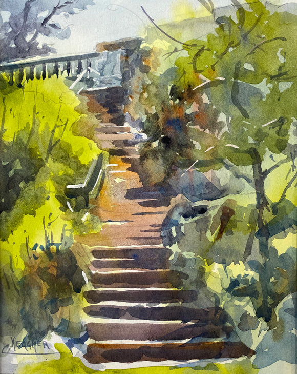 Union Street Stairs by Spencer Meagher