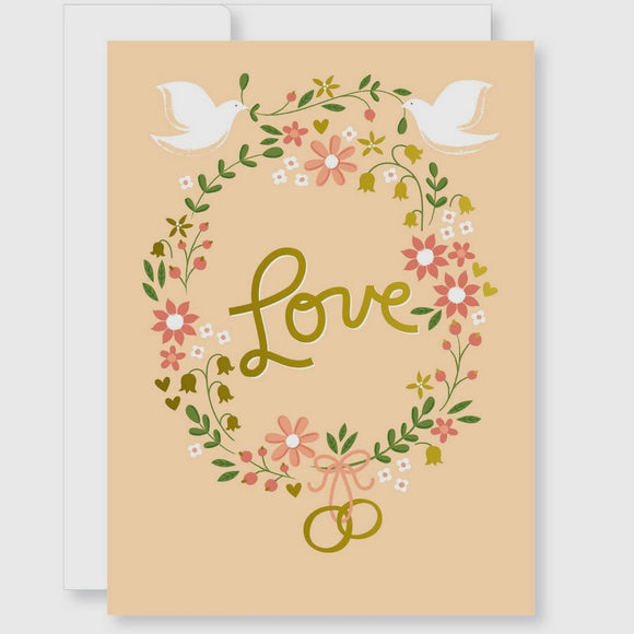 Wedding Love Greeting Card from Great Arrow Cards