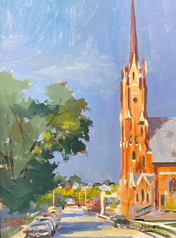 Morning Light on Steeple Square by Spencer Meagher