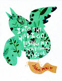 Into the Wild Greeting Card by Jake Putnam