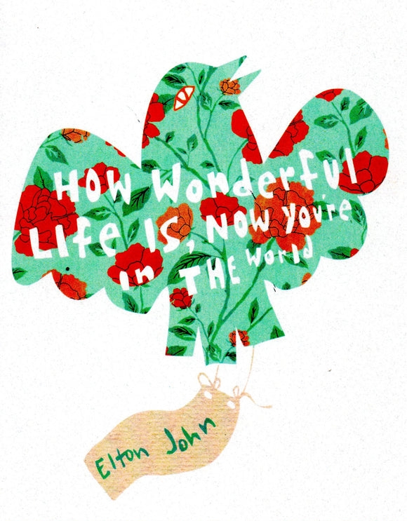 How Wonderful Greeting Card by Jake Putnam