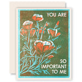 You Are So Important Card by Heartell Press