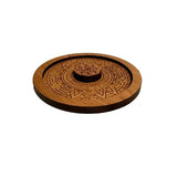 Mandala Incense Burner by Woodcutts