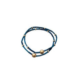 Hematite Tube Bracelet by Trecy Bleich