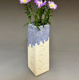 Short Square Bud Vase by Macone Clay