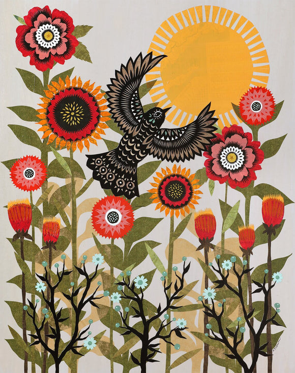 In Heaven's High Bower Print by Angie Pickman