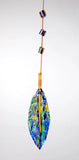 Glass Feathers with Beads by Scott Staats Glass
