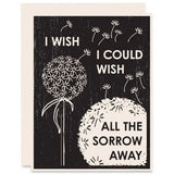 I Wish Sympathy Card by Heartell Press