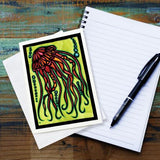 Jellyfish Greeting Card by Sarah Angst