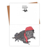 Jolly Roger Toad Card by Burdock & Bramble
